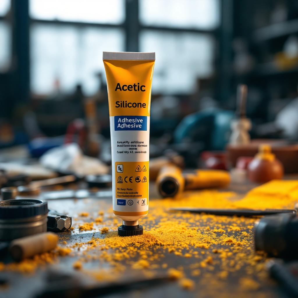 Adhesivo de Silicona Acética