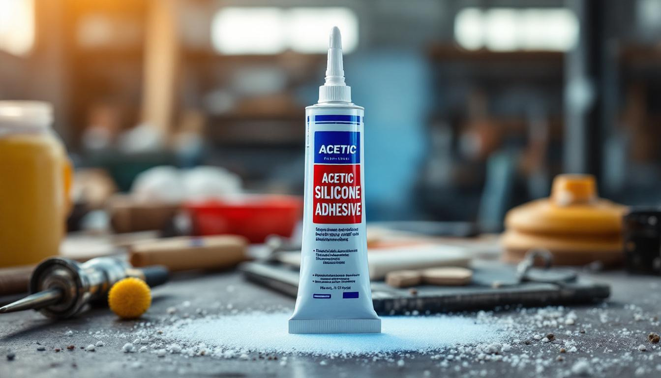 Adhesivo de Silicona Acética