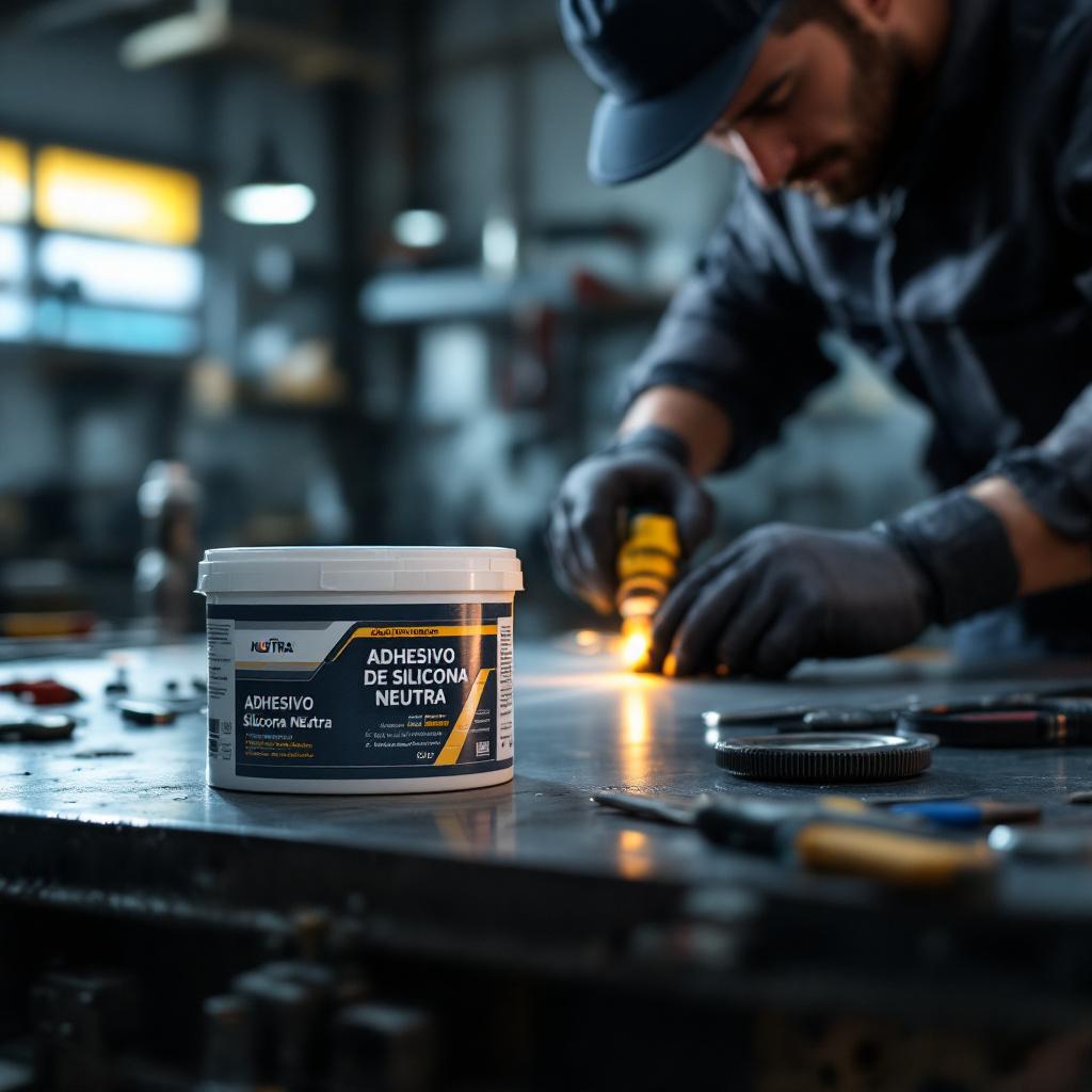 Adhesivo de Silicona Neutra